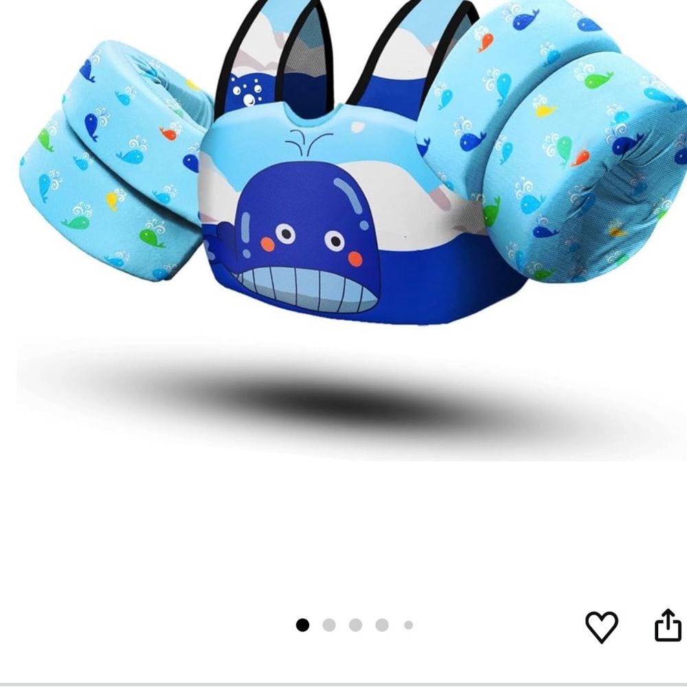 Blue Whale Kids Swim Float